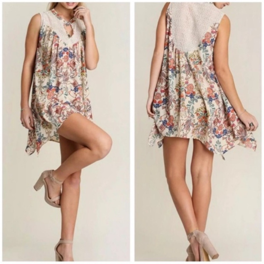 Umgee Lace Boho Dress